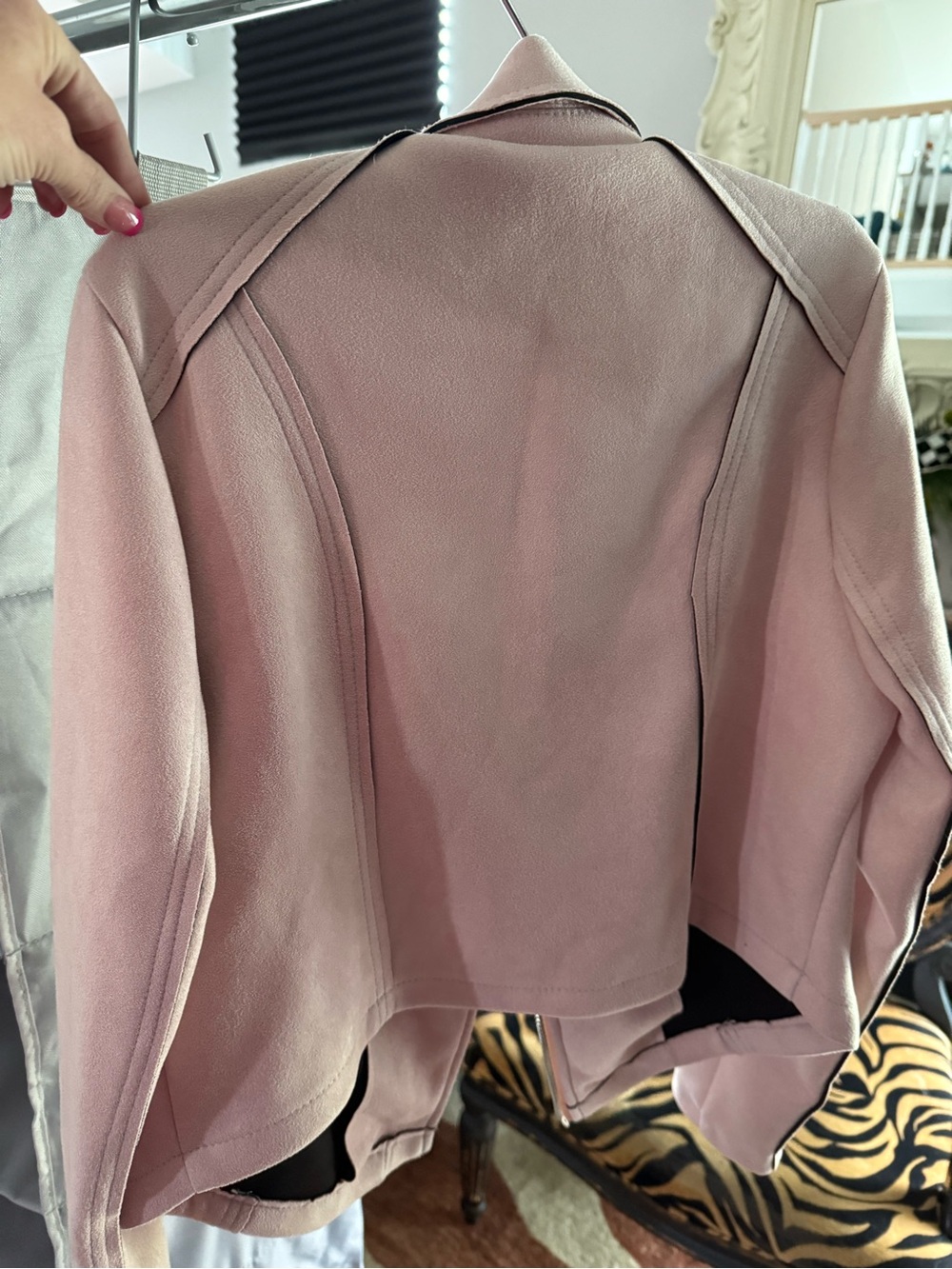 torrid Dusty Pink Moto Jacket NWT - Picture 5 of 5